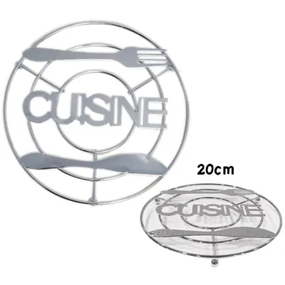Chrome Wire Kitchen Trivet 20CM Cuisine
