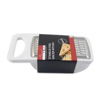 Stainless Steel Cheese Grater with Box