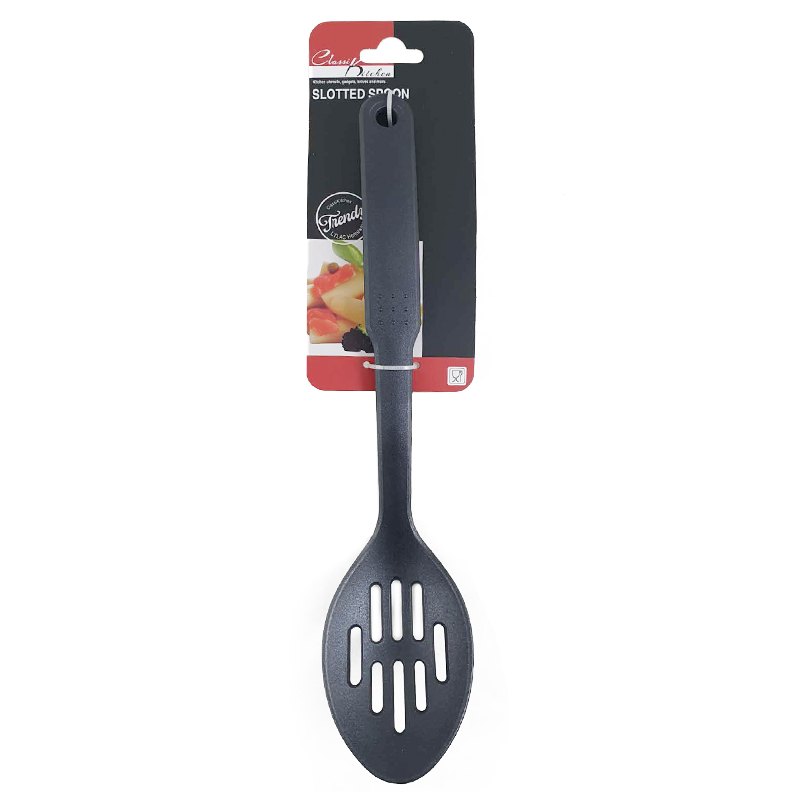 Black Nylon Slotted Spoon 6.8x30cm — photo 1 of 1