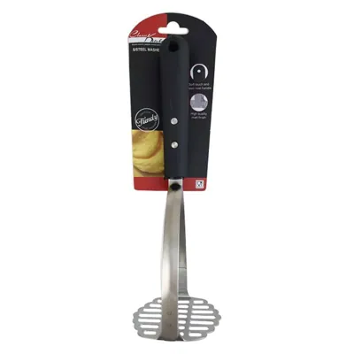 S/Steel Masher Pp Handle 8X9X25CM