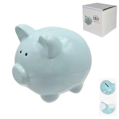 Ceramic Money Bank Blue15x12.x16cm