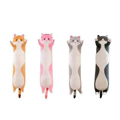 Plush Toy Sleepy Cat 50CM 3COLS