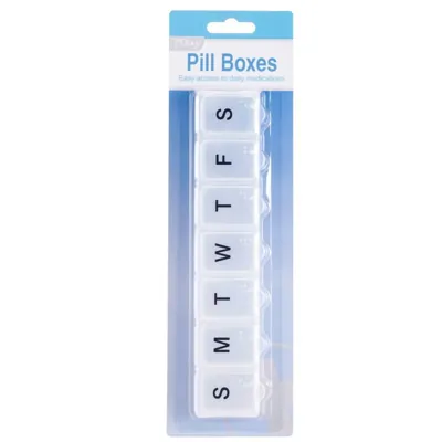 Pill Box 7DAY 21.3x4.5x2.2cm