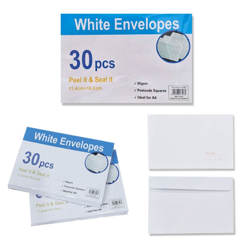Self Seal Envelops 30pc 114x162mm — photo 1 of 1