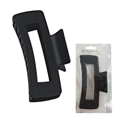 Hair Claw Matt Black