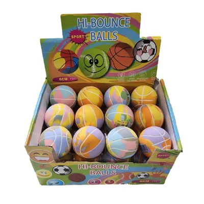 High Bounce Ball 6cm Camouflage