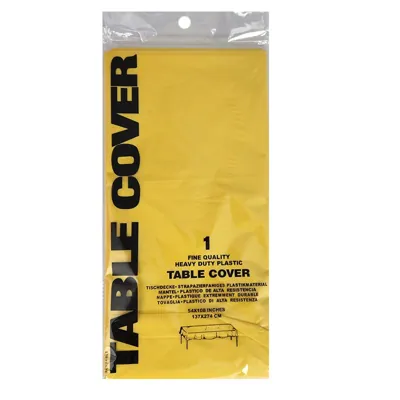Table Cloth 137x274mm Yellow