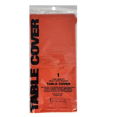 Table Cloth 137x274mm Orange