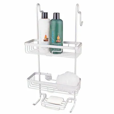 Shower Caddy Aluminium 27.6x19.5x56cm