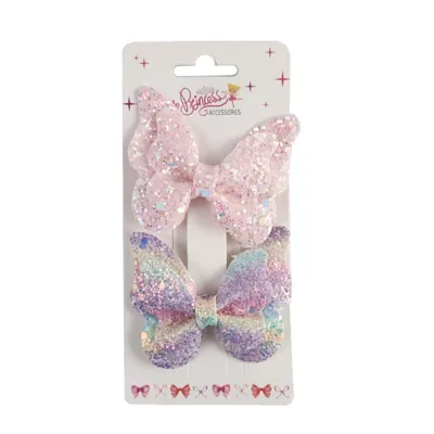 Kids Hair Clips 2pc