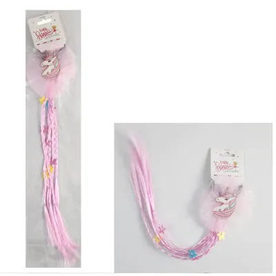 Kids Hair Band 1pc with Wig