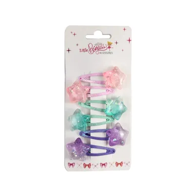 Kids Hair Clips 6pc