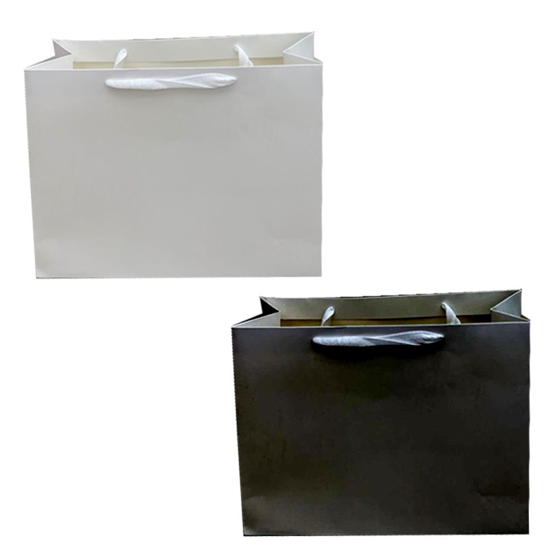 Gift Bag Black/White 22x18x8cm 2 Assorted — photo 1 of 1