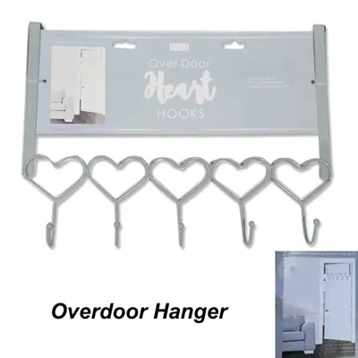 Overdoor Hanger 43x23x5cm Silver