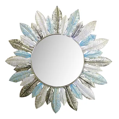Metal Wall Mirror Feather Dsn 20.5/41cm