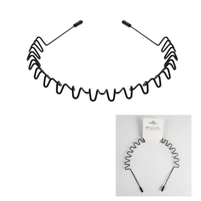 Headband Toothhead Black Metal