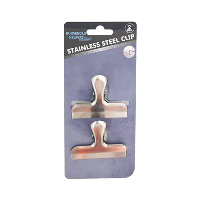 Bag Clips 2PCS Stainless Steel