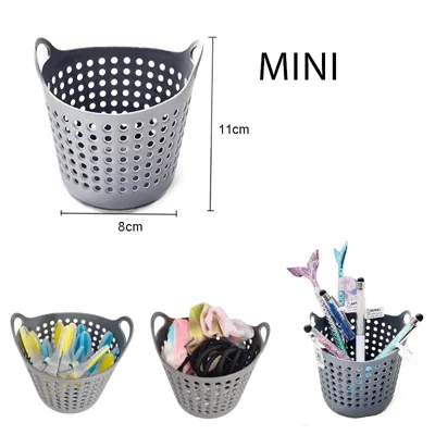 Plastic Pen Holder Mini Basket