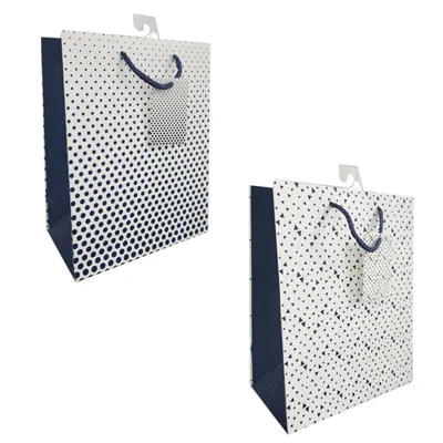 Blue Pattern Gift Bag (XL)