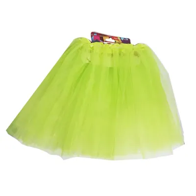 Party Tutu 40cm 3.5layer Adult Green
