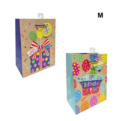 Gift Bag Birthday Present M: 18x23x10cm