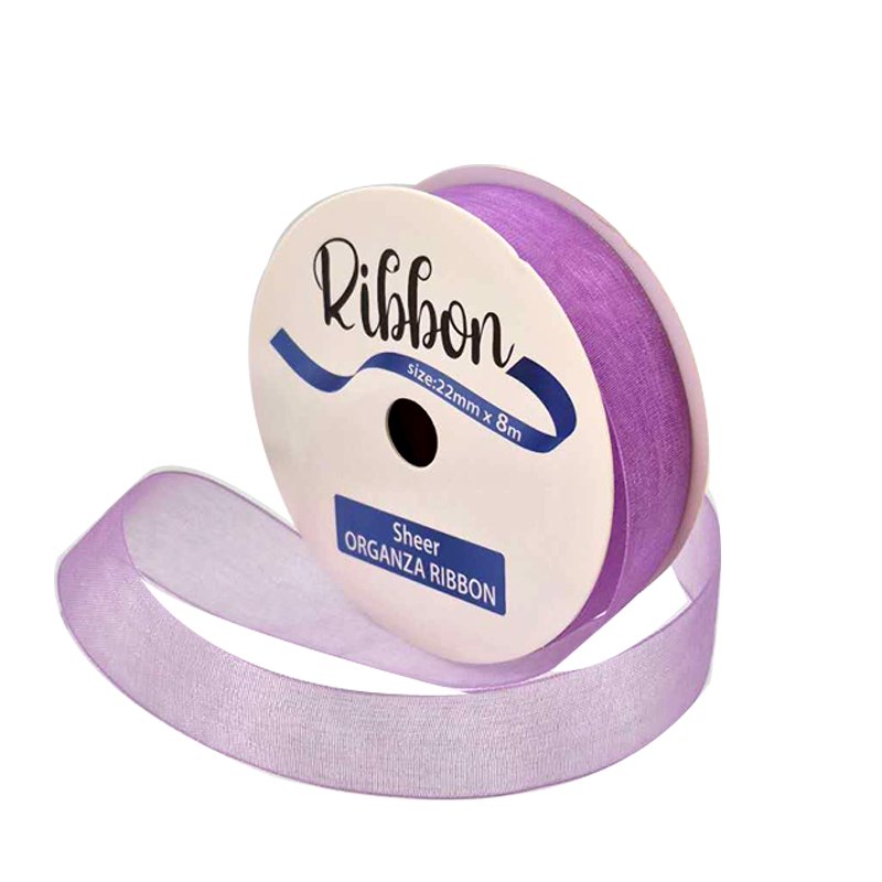 Ribbon Organza 22mmx8m Lavender — photo 1 of 1