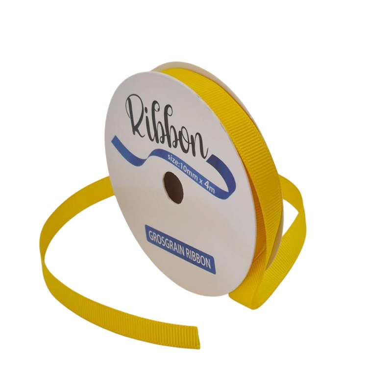 Ribbon Grosgrain 10mmx4m Maize — photo 1 of 1