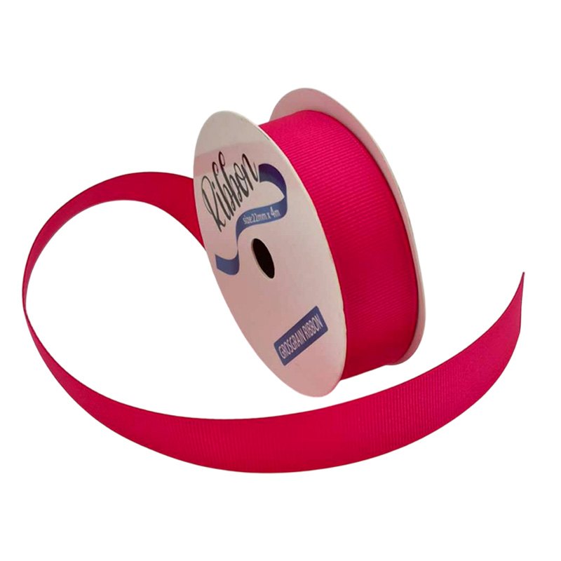Ribbon Grosgrain 22mmx4m Shock Pink — photo 1 of 1