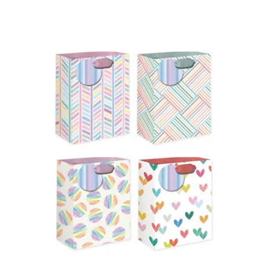 Gift Bag Macaron Shapes L 26x32x12cm