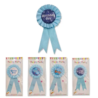 Birthday Badge Birthday Boy