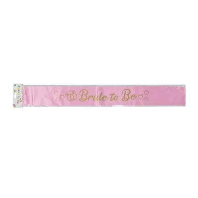 Party Sash Bride To Be