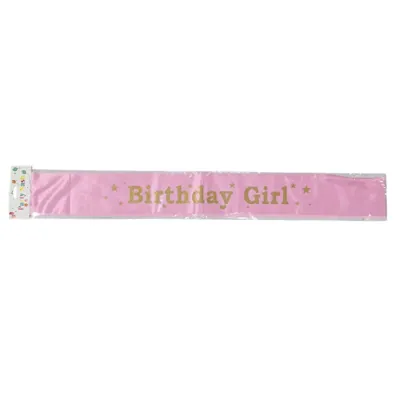 Birthday Girl Party Sash