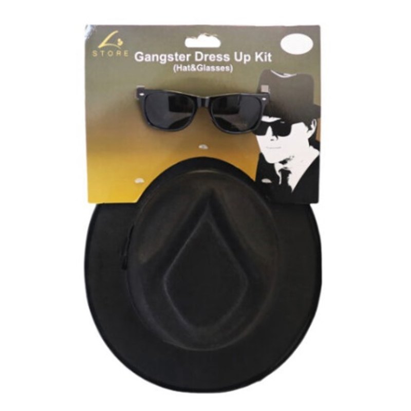 Party Dress up kit Gangster Hat size: 33x29x11cm — photo 1 of 1