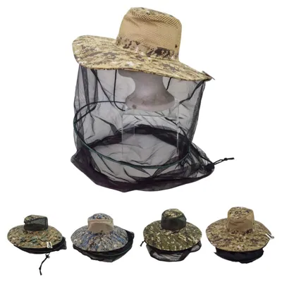 Mosquito Net Camouflage Hat
