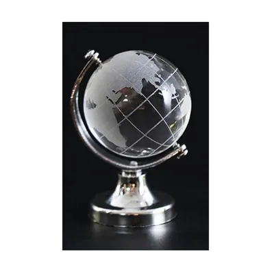Crystal Mini World Globe 8cm