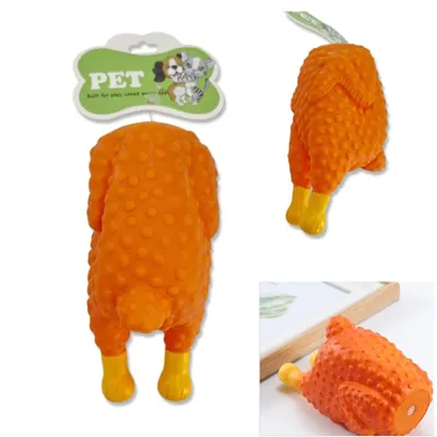 Pet Toy Chicken 14cm