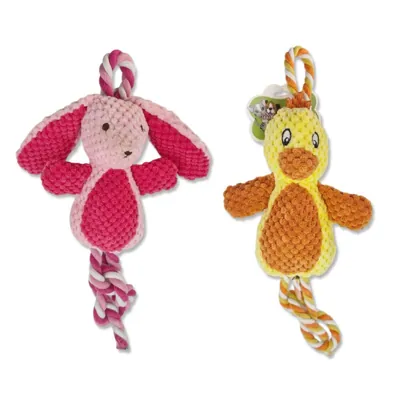 Pet Toy Plush Animal Rabbit/Duck 30cm