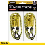 Bungee Cord Black & Yellow 60cm 2pc – image 4