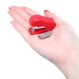 Stapler Mini Size with 1000 Staples 2 Assorted Colours in Carton (Red & BLack) – image 2