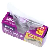 Kitchen Consumables Sandwich Bags Snap Seal 60pk 16cm X 17cm – image 2