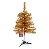 Christmas Tree Tinsel 60cm 50 Tips Purple, Silver, Gold, Red, Green & Blue – image 3