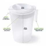 Kitchenware Water Jug - Plastic - 1.6l – image 1