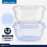 Container Food Medium 19cm X 17.5cm X 10cm - 1.2l – image 2