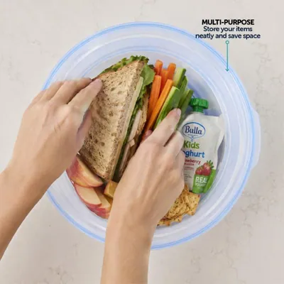 Container Food Medium 19cm X 17.5cm X 10cm - 1.2l