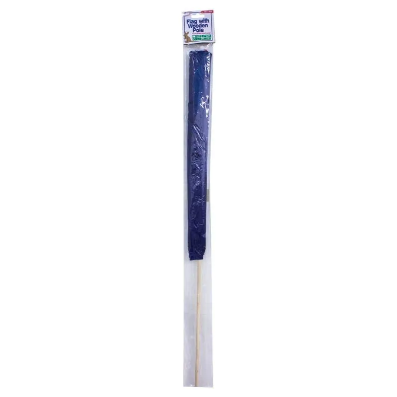 Australian Flag with Wooden Pole 90cm X 45cm Pole 1cm X 76cm – image 2