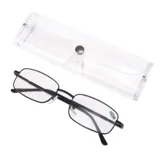 Reading Glasses Numbered with Case - Metallic Frame - Assorted Available Strengths +1 (2pc) +1.5 (4pc), +2 (5pc), +2.5 (5pc), +3 (4pc), +3.5 (2pc), +4 (2pc) – image 2