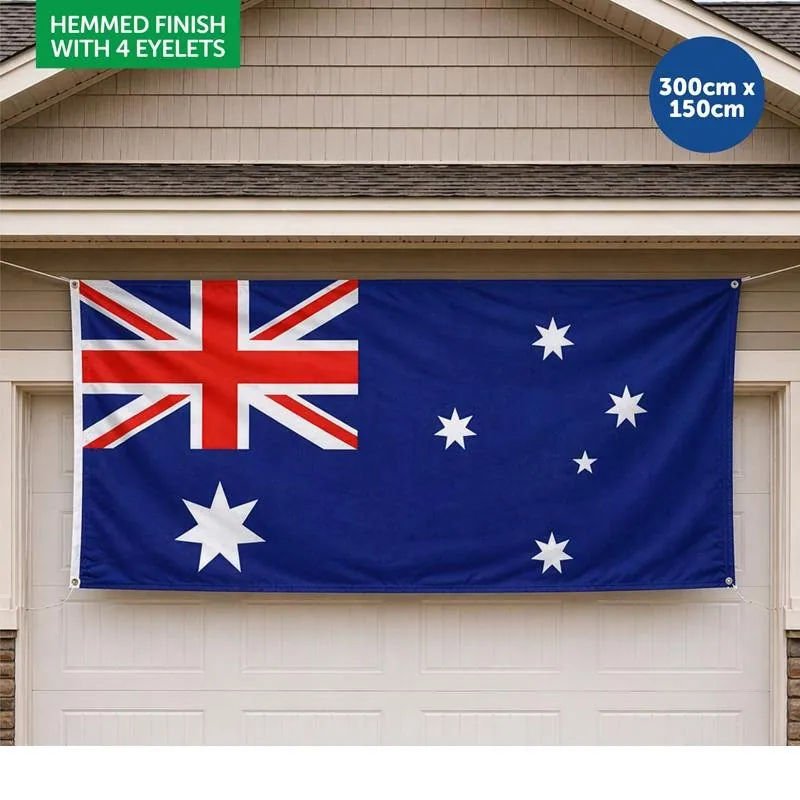 Australian House Flag 300cm X 150cm – image 4