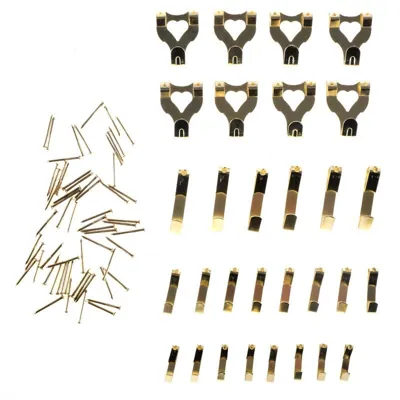 Hooks Picture Assorted Sizes 30pc (Includes Screws)