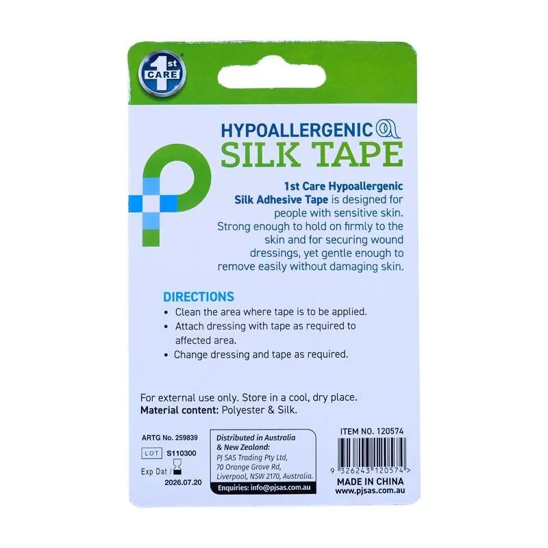 Tape Hypo-Allergenic Silk 7.3m X 2.5cm – image 3