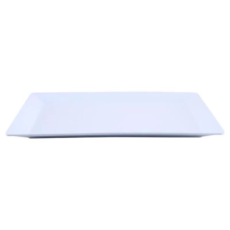 Melamine Platter Tray Rectangular 40cm X 30cm X 2.5cm - White – image 2